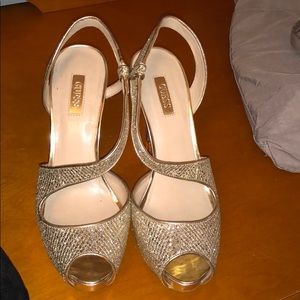 Guess Gold heels